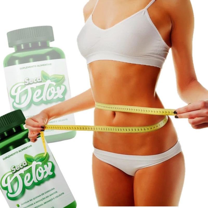 3 Potes de Seca Detox - Menos 7kg em 1 Mês - Paguei Barato