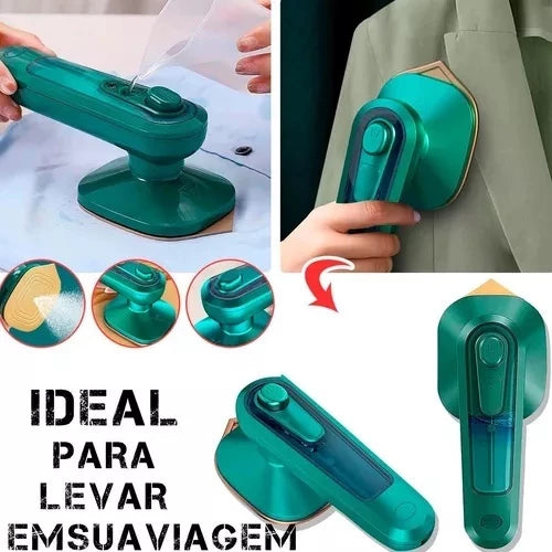 Mini Ferro De Passar Roupas A Vapor - Paguei Barato