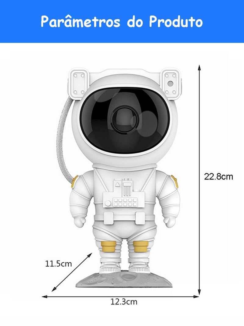 Projetor Astronauta De Luz Noturna