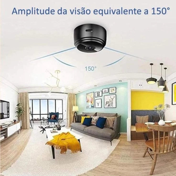 Câmera A9 Mini HD Sensor De WIFI